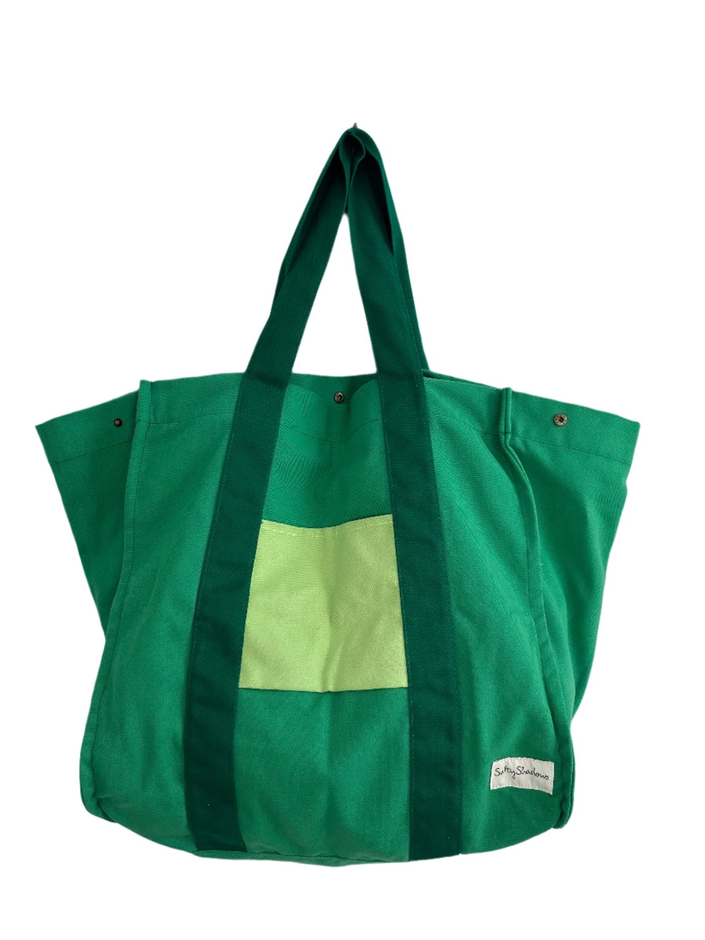 APPLE GREEN BEACH BAG