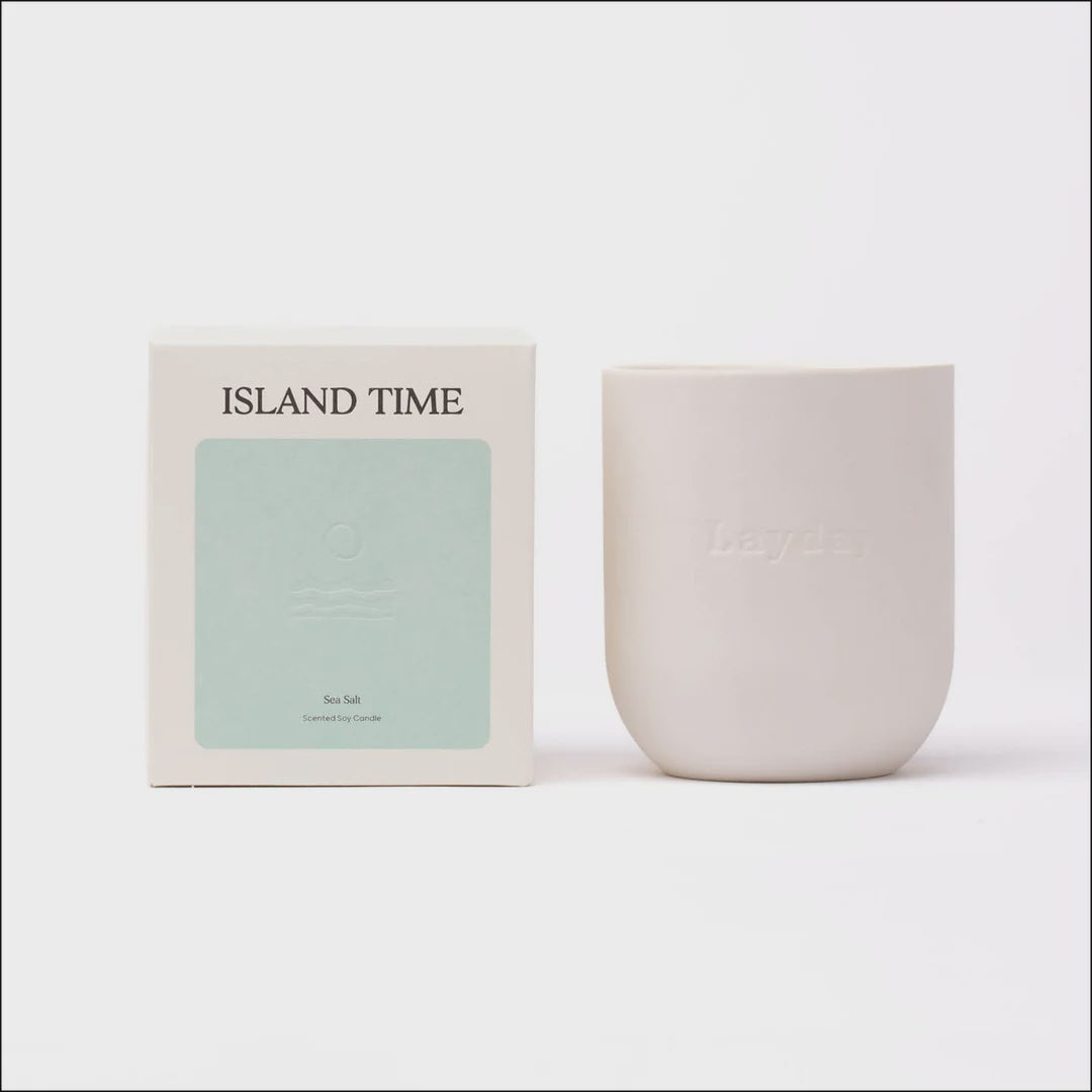 ISLAND TIME CANDLE -  SEA SALT