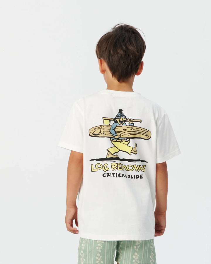 BOYS LOG REMOVALS TEE