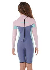2/2 GIRLS DAWN PATROL L/S BZ SPRINGSUIT