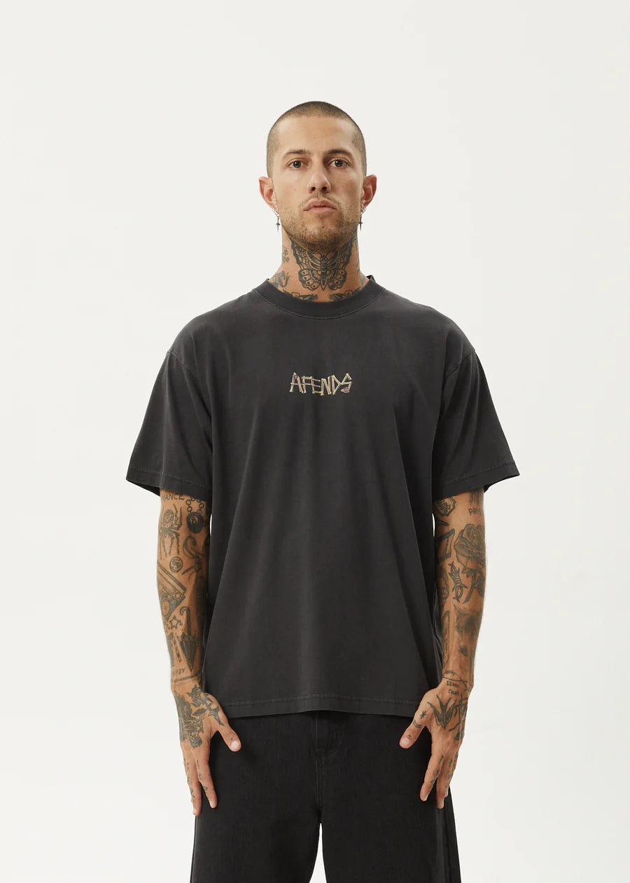 CRASHED OUT BOXY FIT TEE