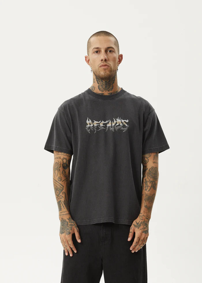 SCORCHED HEAVY FIT TEE