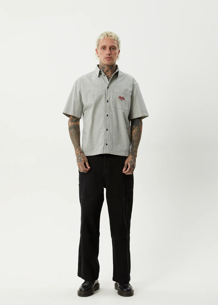 BATS ORGANIC STRIPED SS SHIRT
