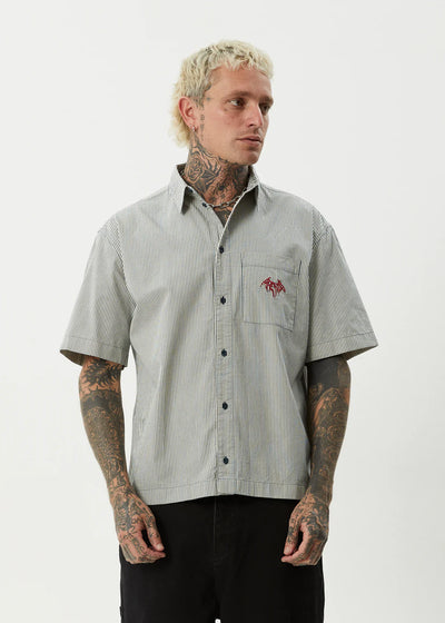 BATS ORGANIC STRIPED SS SHIRT