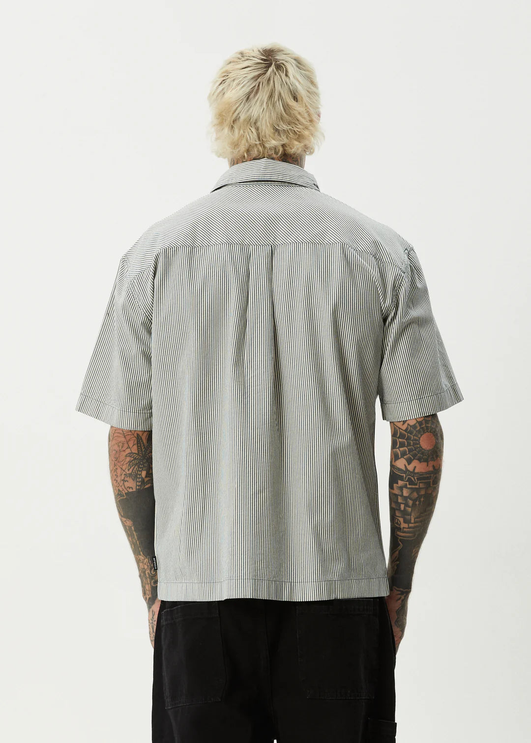 BATS ORGANIC STRIPED SS SHIRT