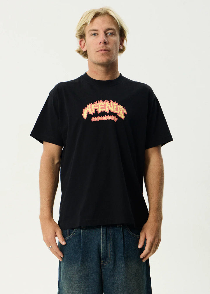 FLAME ON RECYCLED BOXY FIT TEE