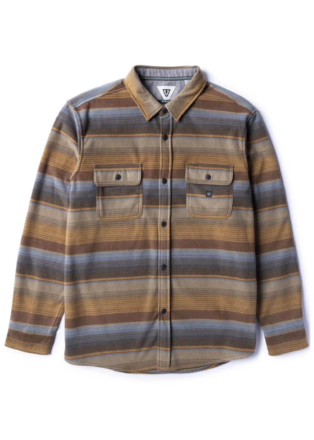 ECO-ZY L/S FLANNO - KHAKI