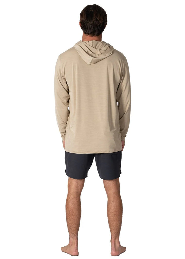 TWISTED ECO HOOD LS SUN SHIRT