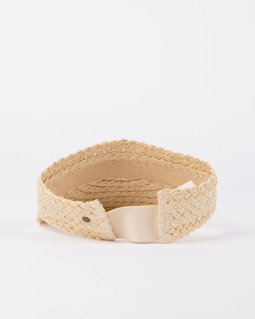 CINDY STRAW VISOR