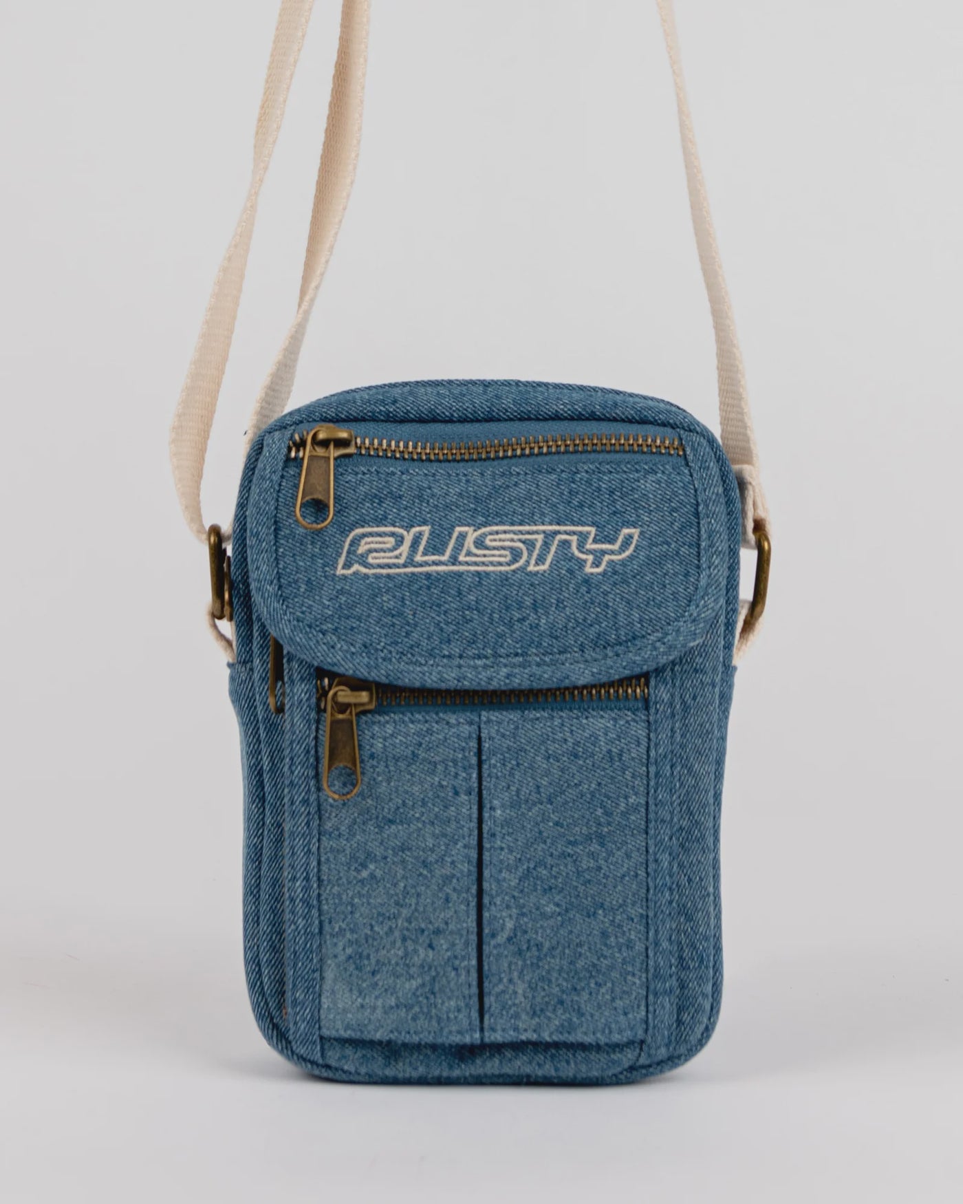 BILLIE JEAN DENIM CROSSBODY BAG