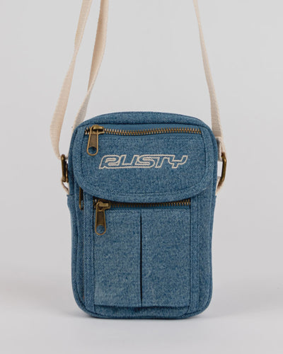 BILLIE JEAN DENIM CROSSBODY BAG