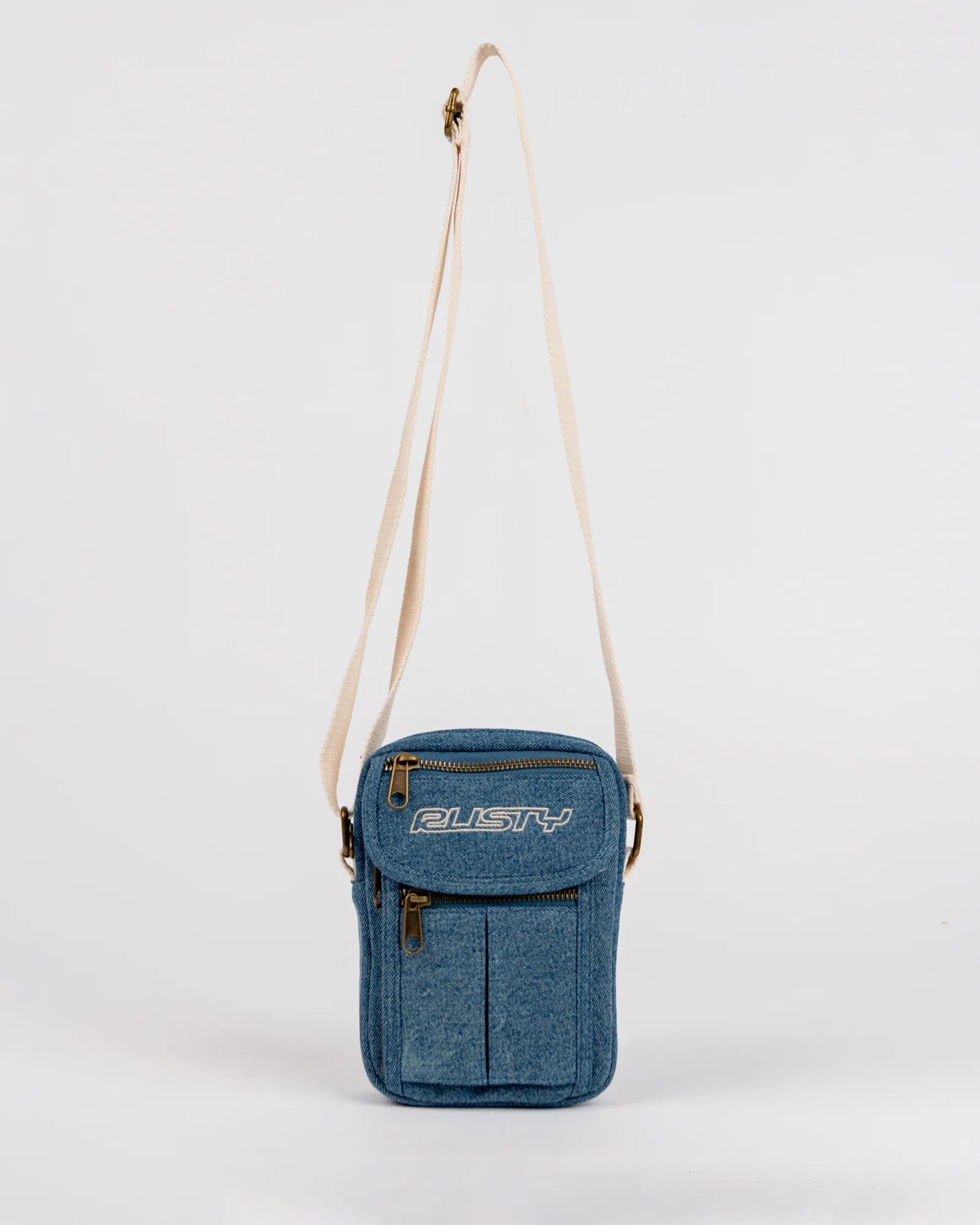 BILLIE JEAN DENIM CROSSBODY BAG