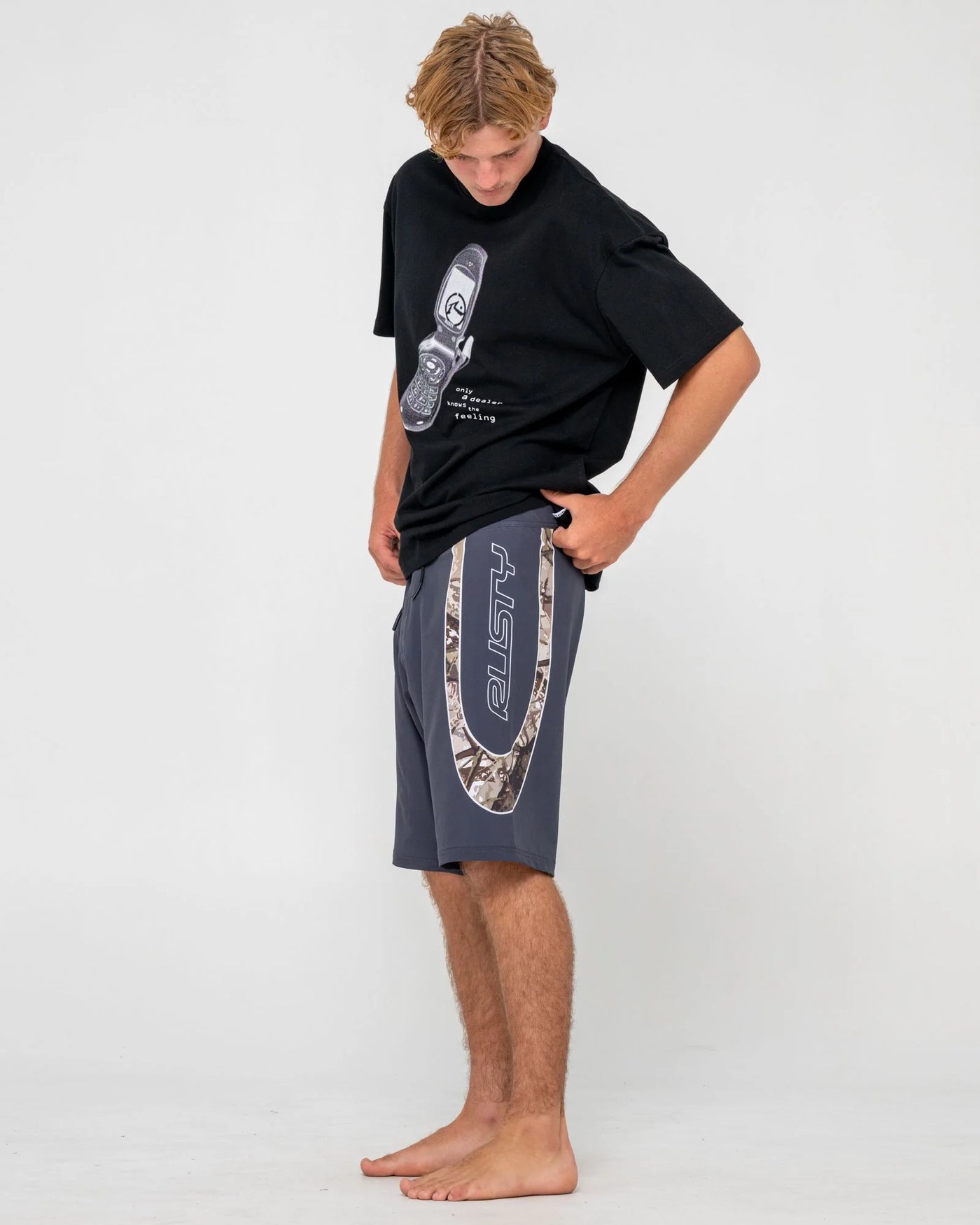 CHARGER FIXED WAIST BOARDSHORT