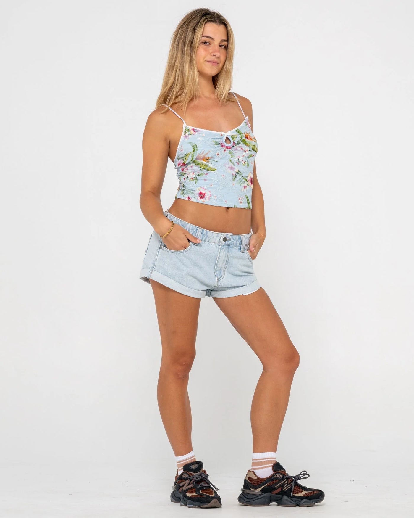 KEHLANI LACE CAMI TOP