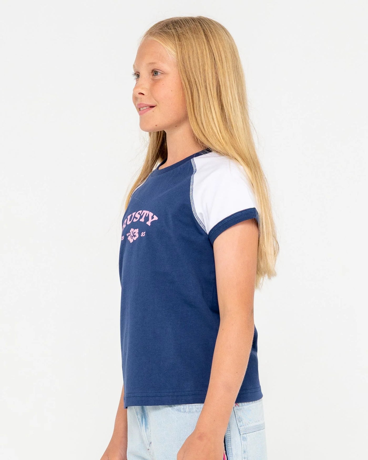 RILEY RAGLAN BABY TEE
