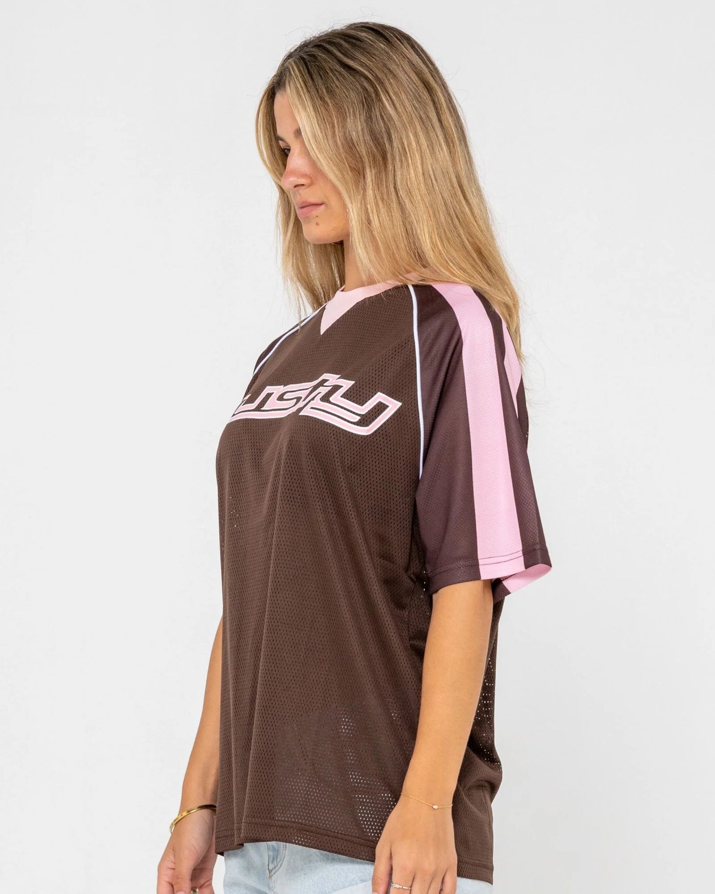 NAPLES CONTRAST  OVERSIZED SPORTS JERSEY