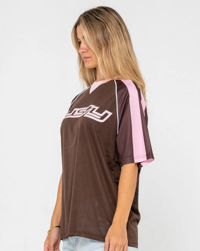 NAPLES CONTRAST  OVERSIZED SPORTS JERSEY