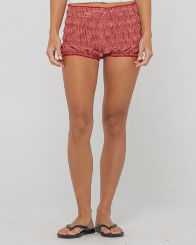 SUMMER COURT ELASTIC BLOOMER SHORT