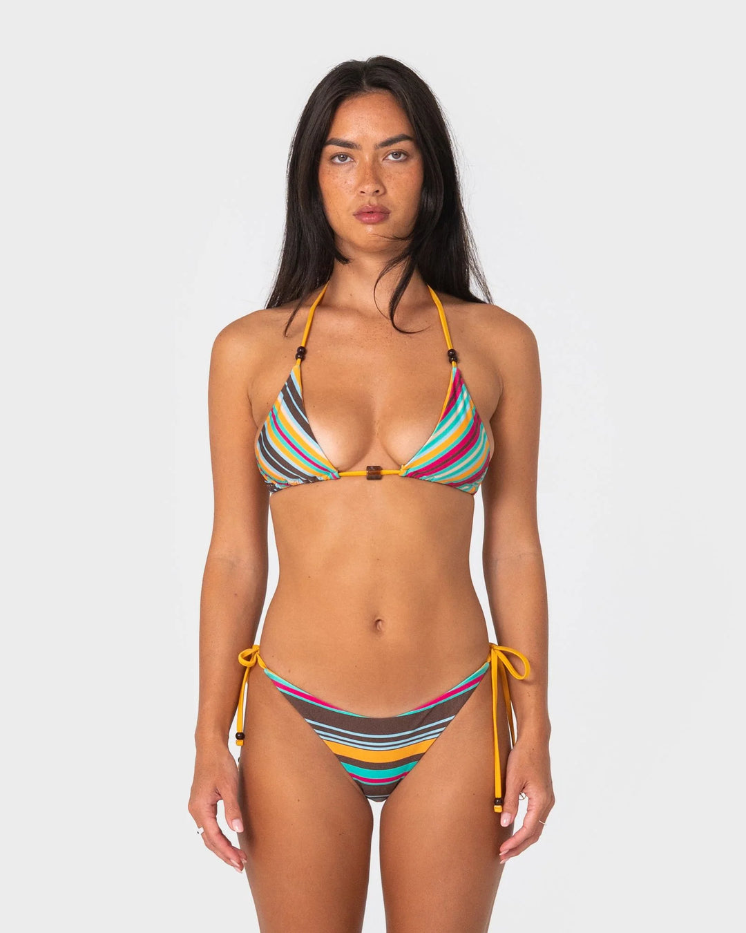 BARBARA STRIPESON BIKINI TOP