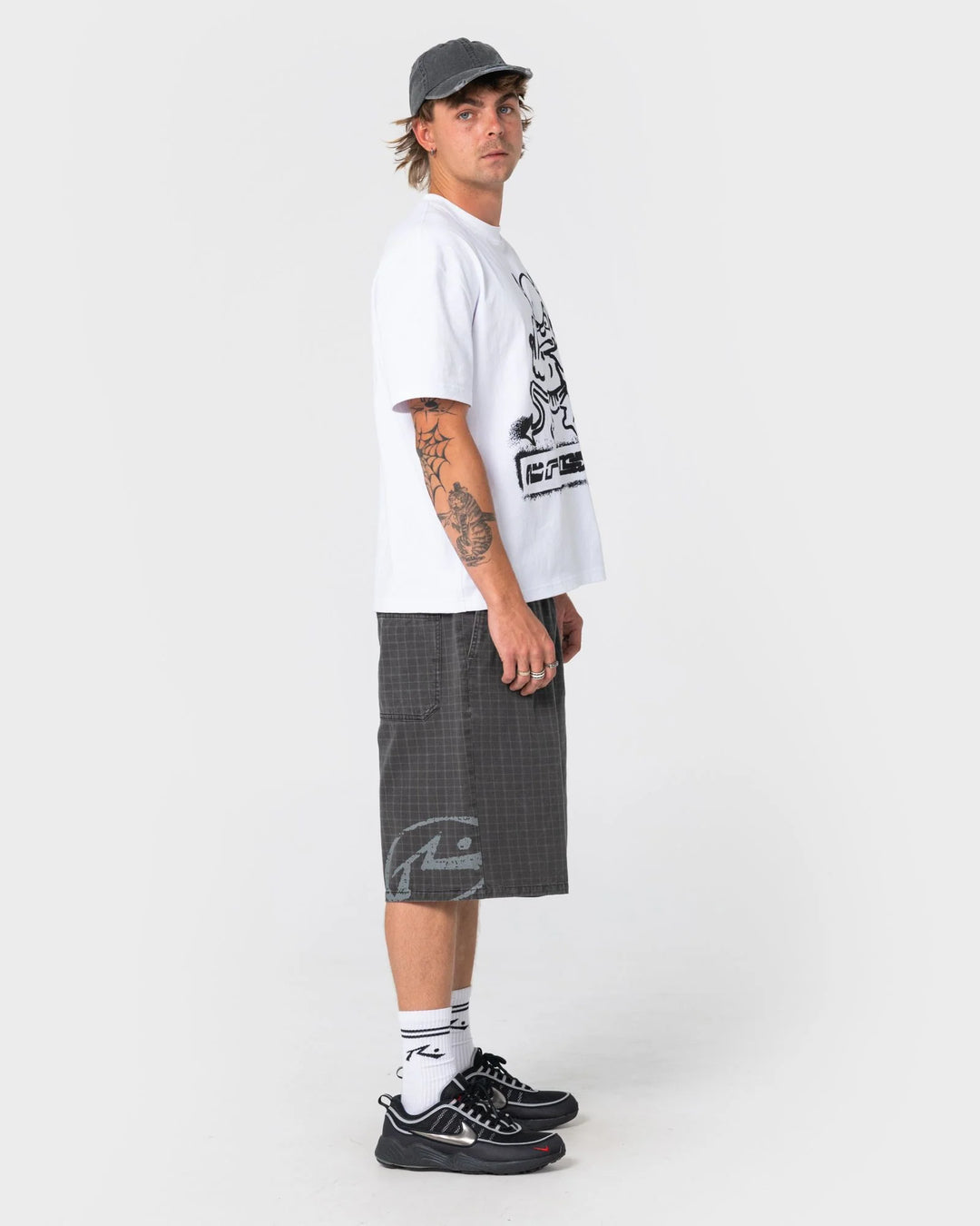 BANSHEE YARD ELASTIC PLEATED SHORT