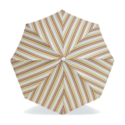 VINTAGE STRIPE BEACH UMBRELLA