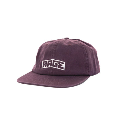 RAGE LOGO HAT - PURPLE