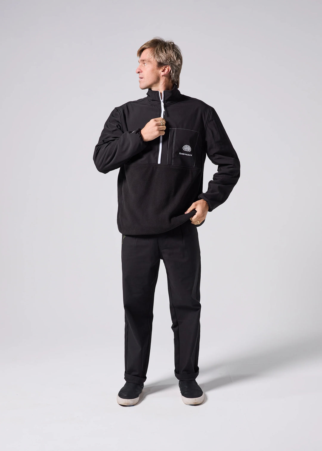 PROJECTS 1/2 ZIP POLAR FLEECE