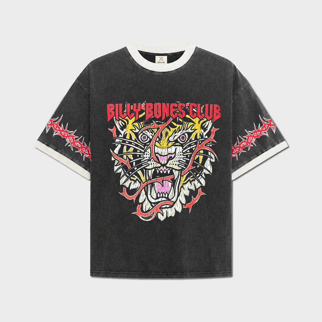 BARBED TIGER RINGER T-SHIRT