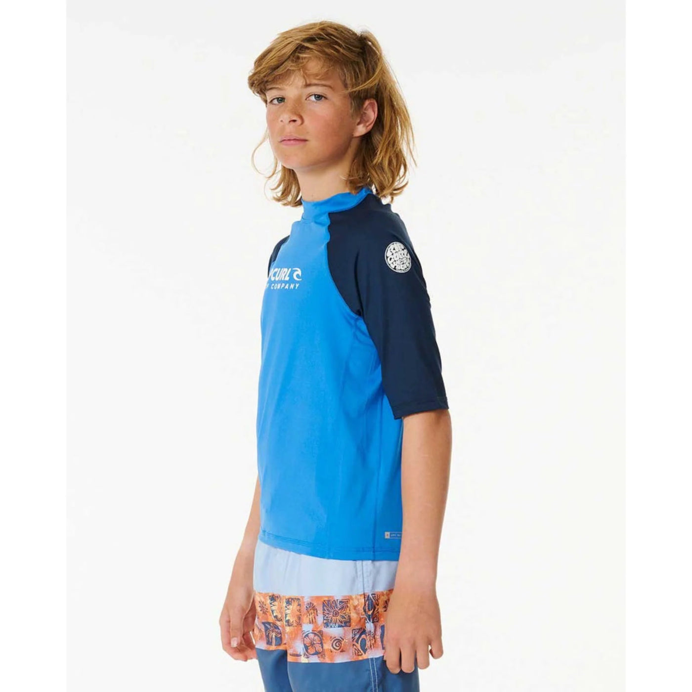 SHOCK UPF S/S RASHIE - BOYS