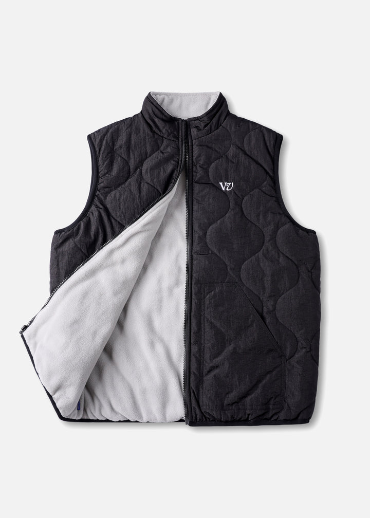 VV REVERSIBLE QUILTED VEST