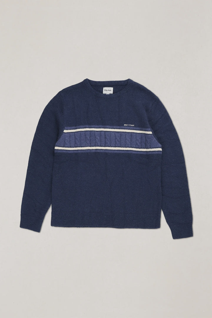 MOHAIR STRIPE KNIT