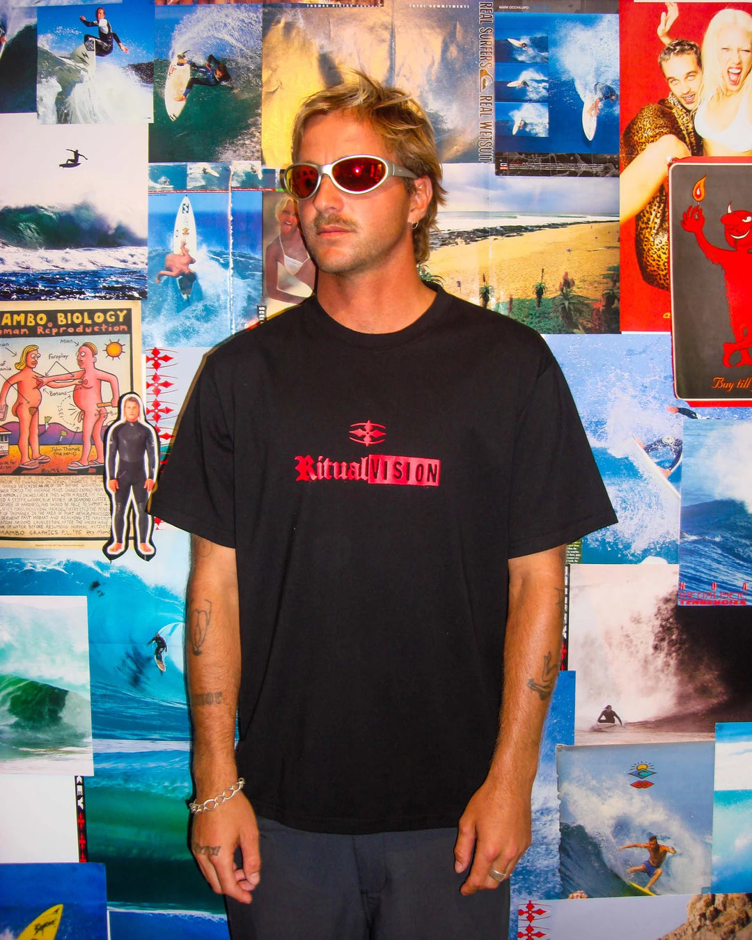 STACKED SS TEE