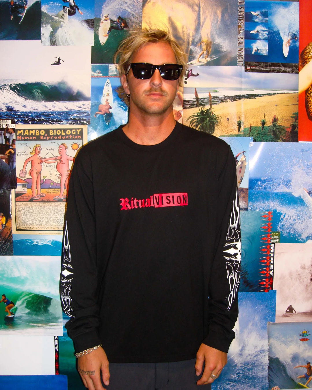 FLAME LS TEE