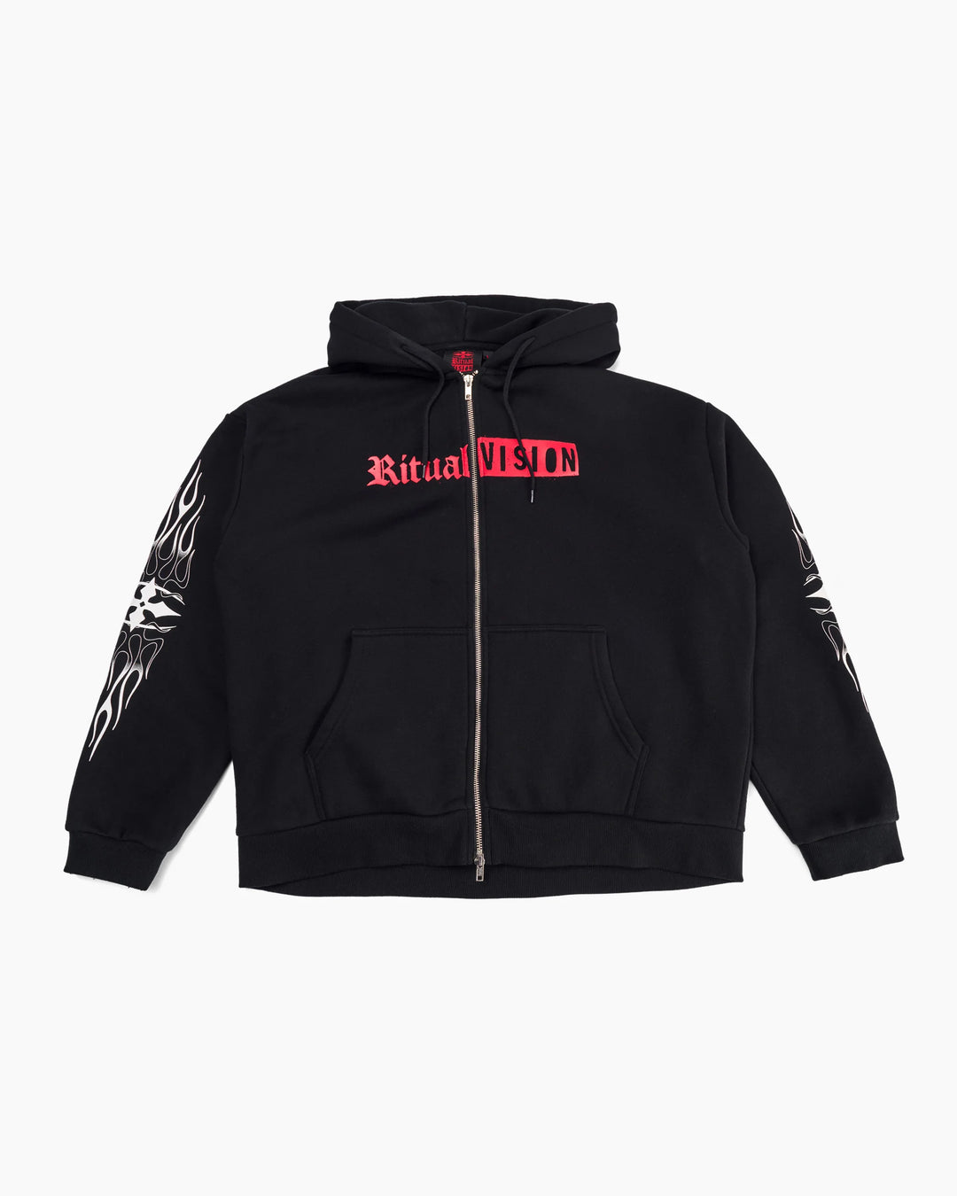FLAME ZIP THRU HOODIE