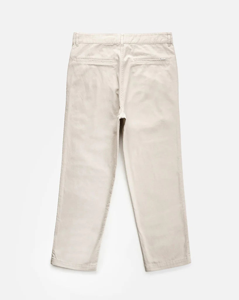DOUBLE PLEAT TWILL PANT