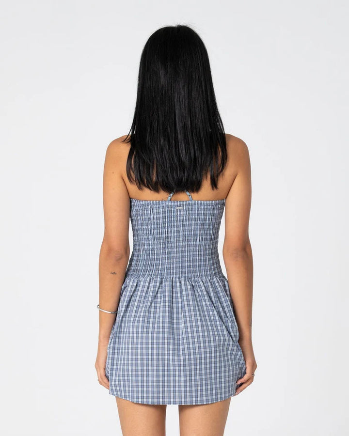 MIMI SMOCKED MINI DRESS