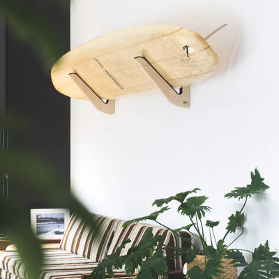 TIMBER LONGBOARD WALL DISPLAY RACK