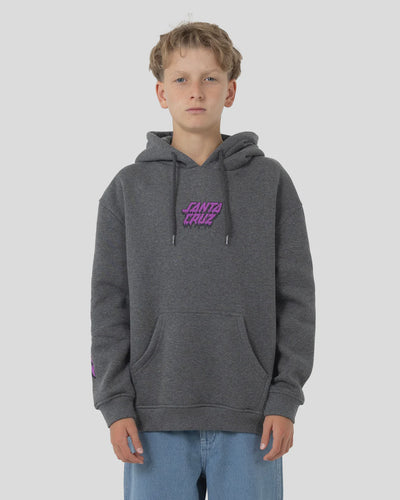 SC DECAYING HAND CENTRE STRIP HOODIE