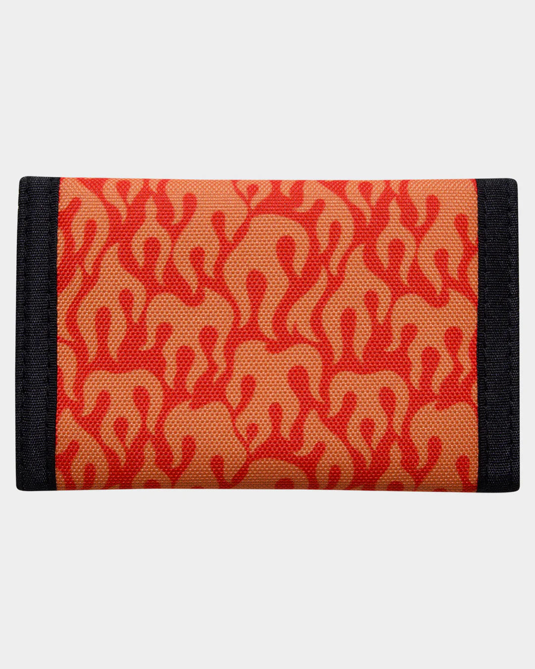 FLAMING STACK VELCRO WALLET