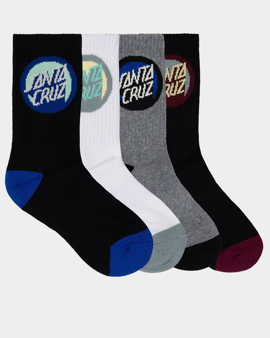BOLD SHADOW DOT CREW SOCK