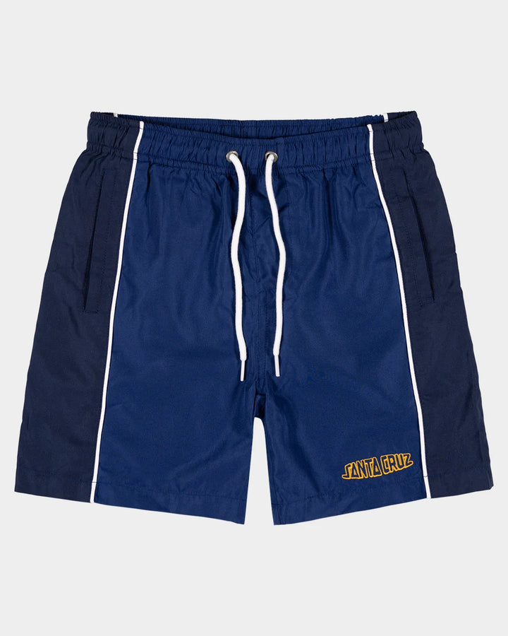 BOYS FISHEYE STRIP BOARDSHORT