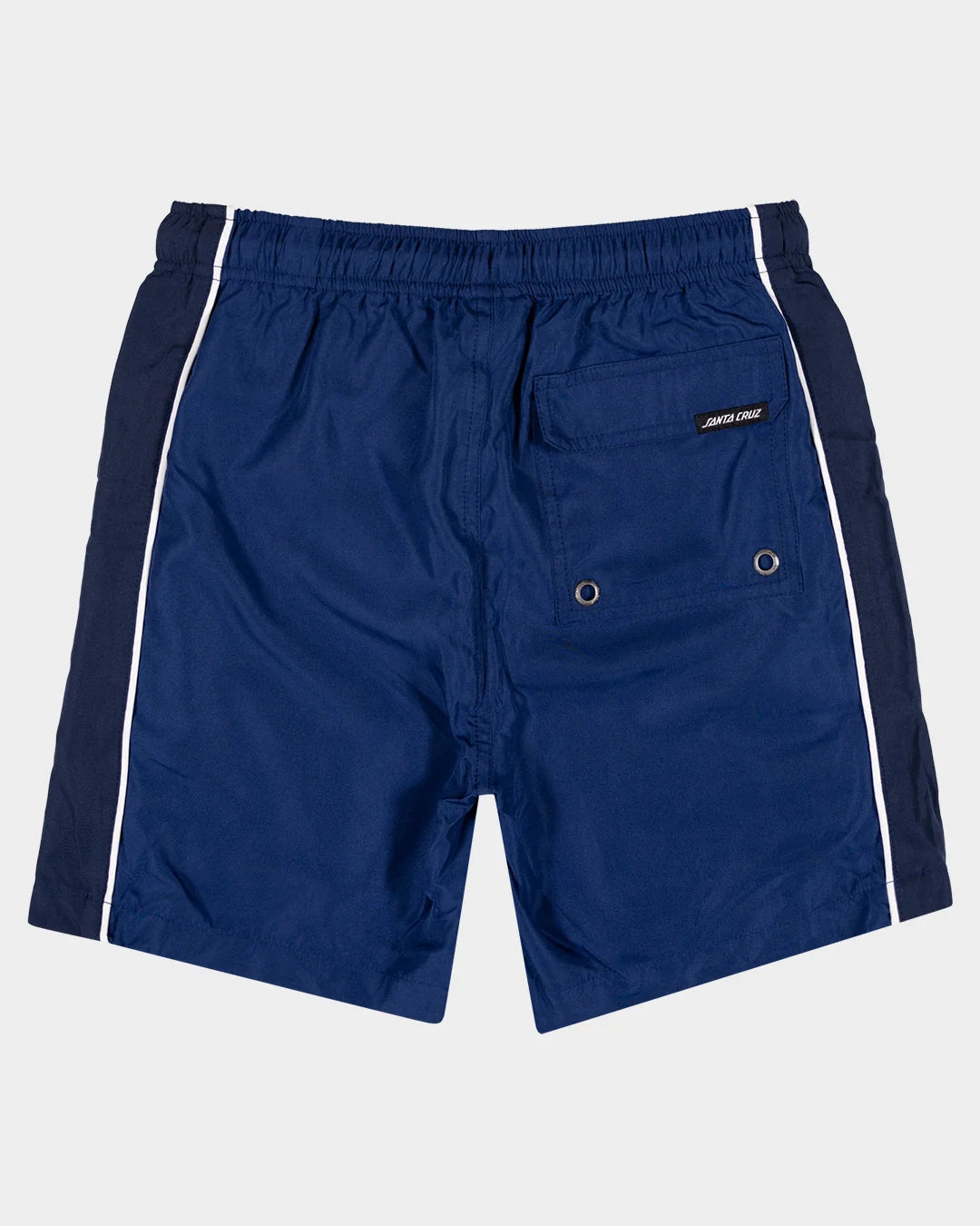 BOYS FISHEYE STRIP BOARDSHORT