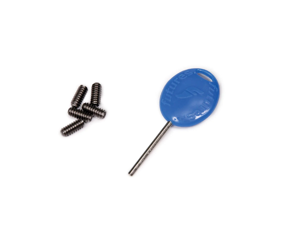FUTURES REPLACEMENT KEY + SCREW SET