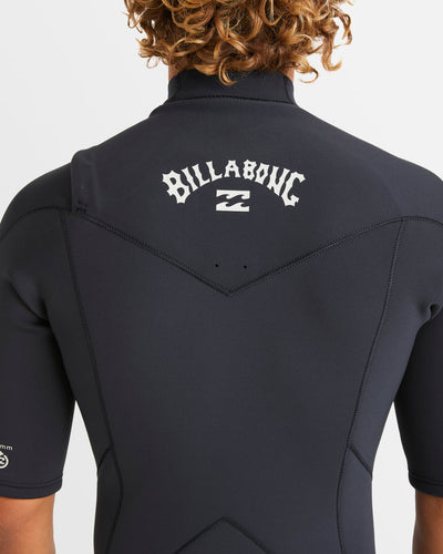 MENS 2/2MM ABSOLUTE NATURAL CHEST ZIP SPRINGSUIT