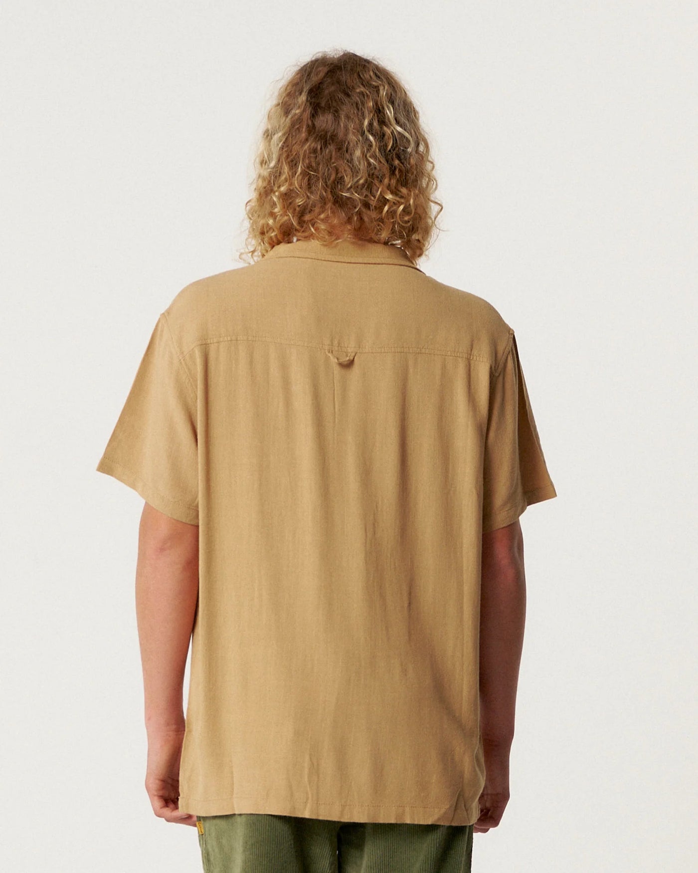 ERNIE RESORT SHIRT - TAN