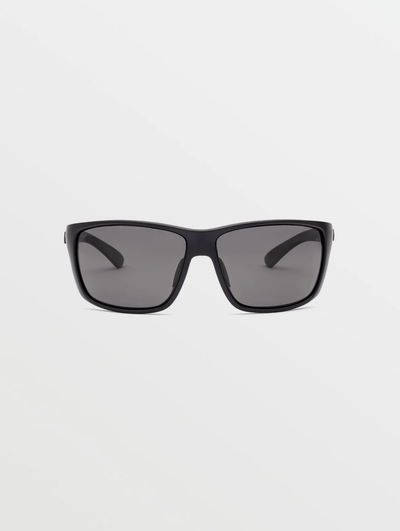 ROLL SUNGLASSES - MATTE BLACK/GREY POLARISED