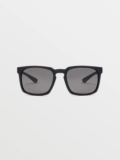 ALIVE SUNGLASSES - MATTE BLACK / GREY POLAR