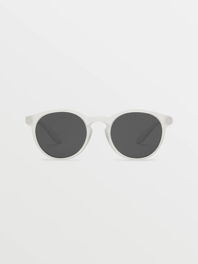 SUBJECT SUNGLASSES - MATTE CLEAR / GREY