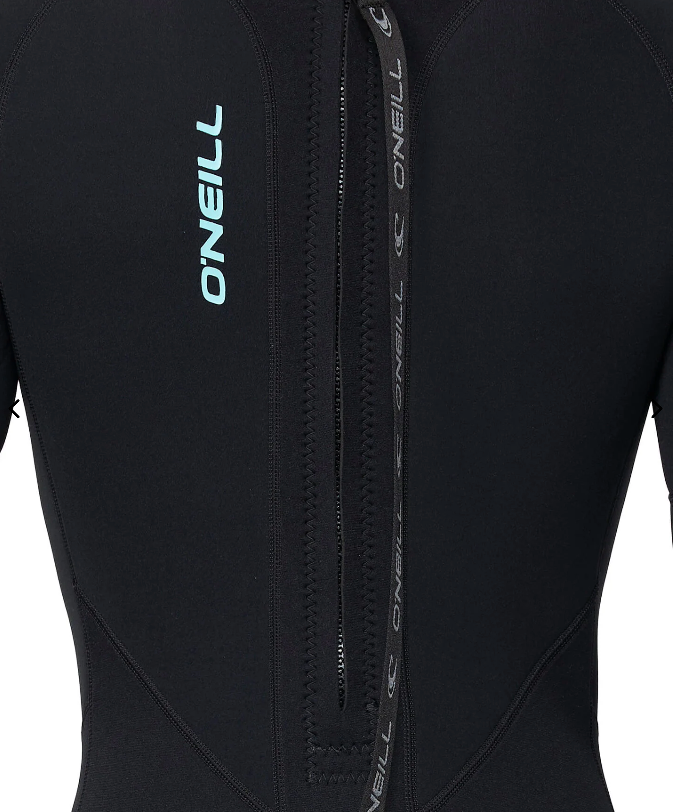 Women's Reactor 3/2mm Steamer Back Zip Wetsuit - Black