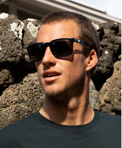 ALIVE SUNGLASSES - GLOSS BLACK/GREY